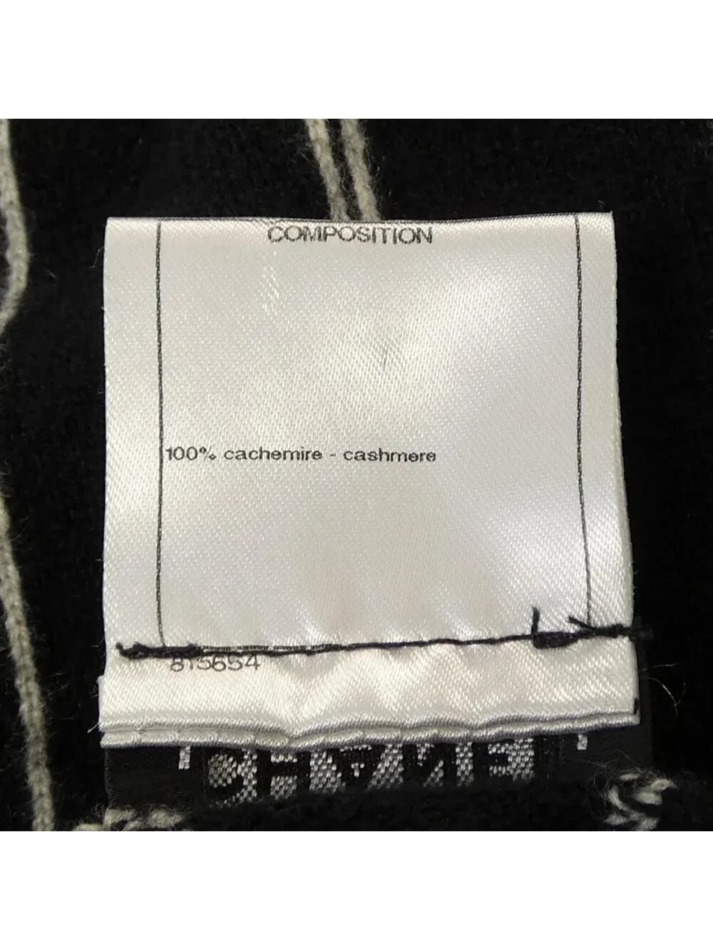 Chanel Knit Sweater Black